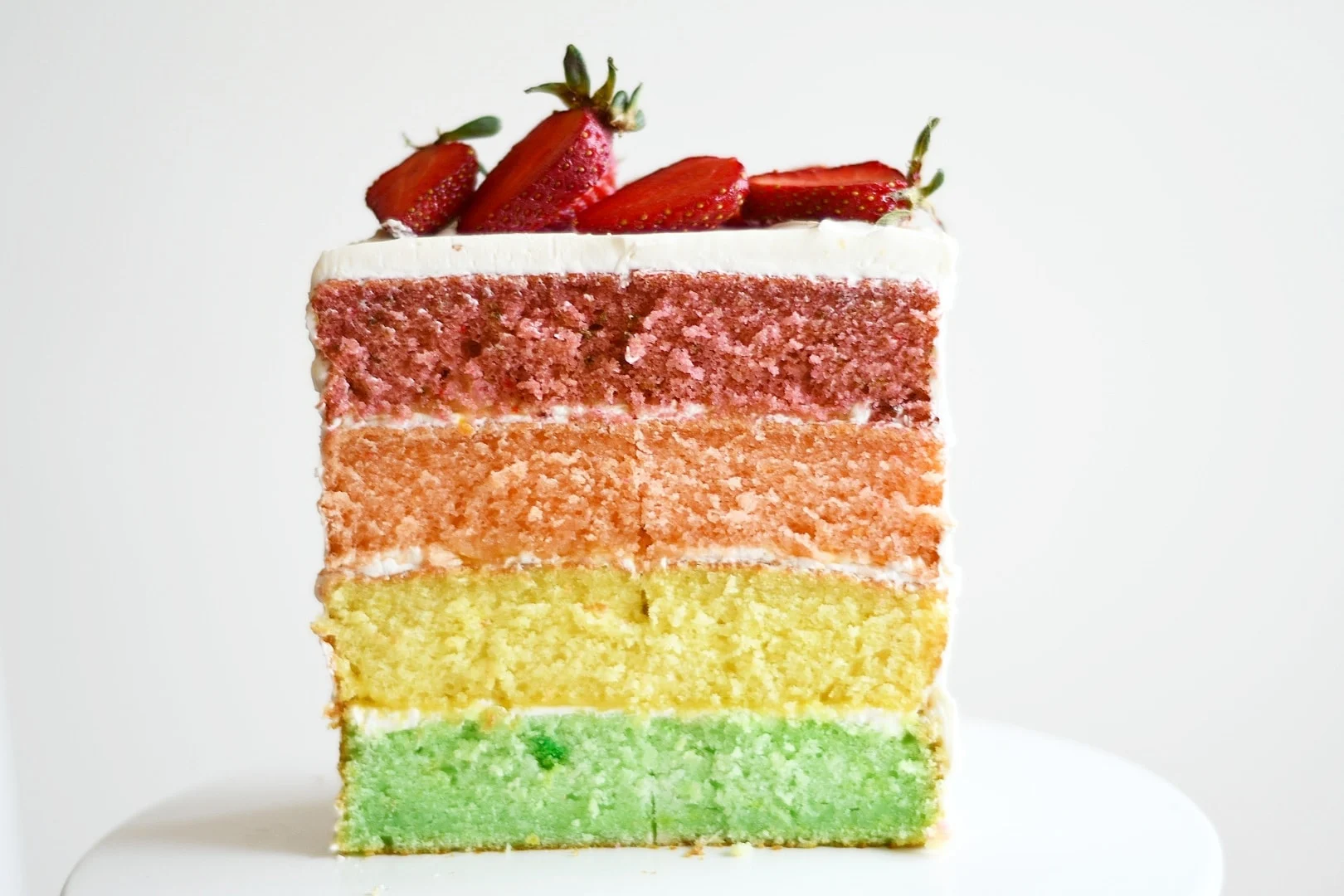 Rainbow Citrus Cake