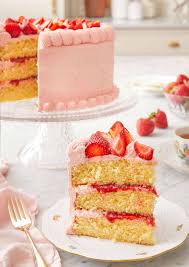 Strawberry Lemonade Cake