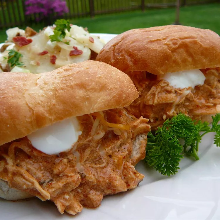 Chicken Verde Sandwiches