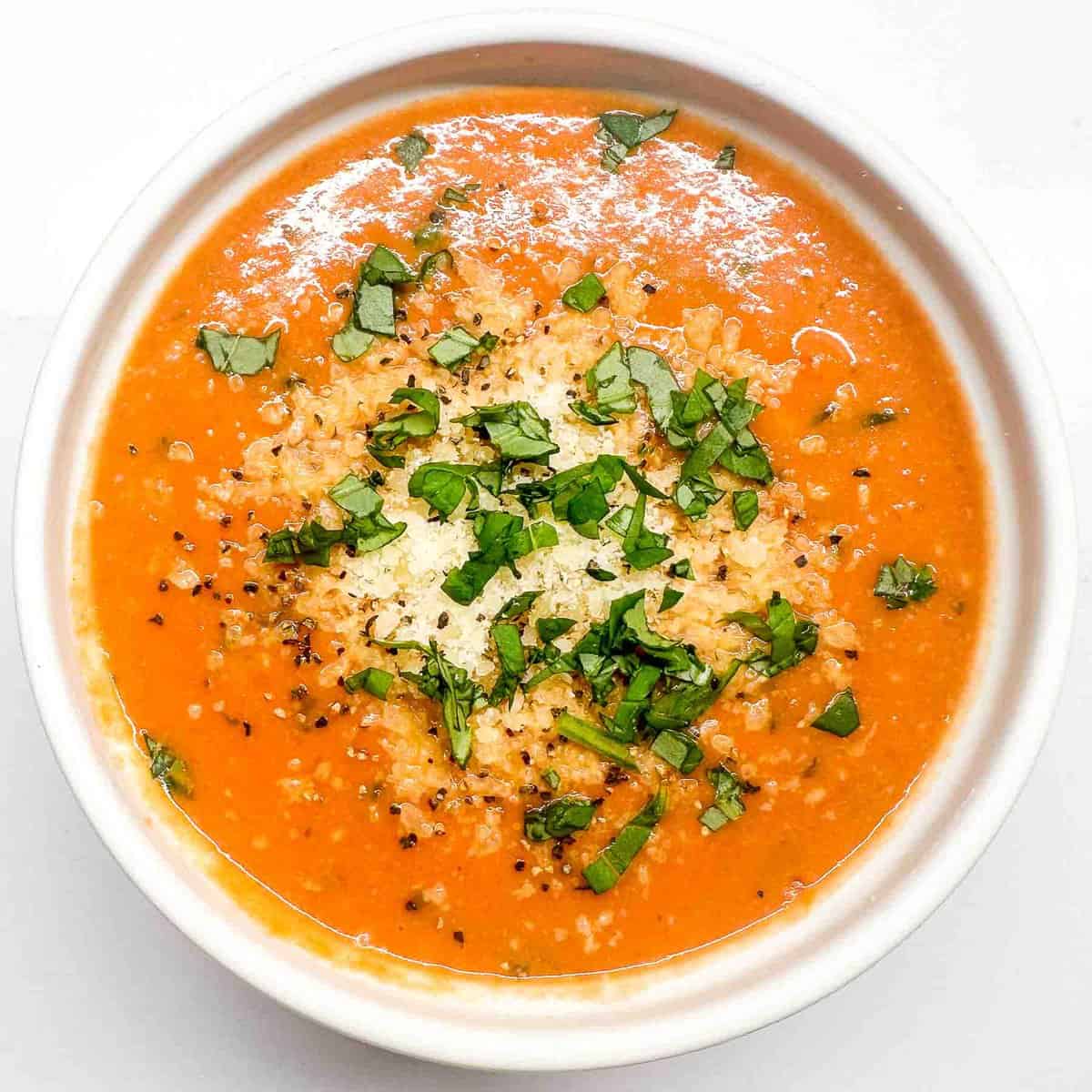 Creamy Tomato Basil Soup