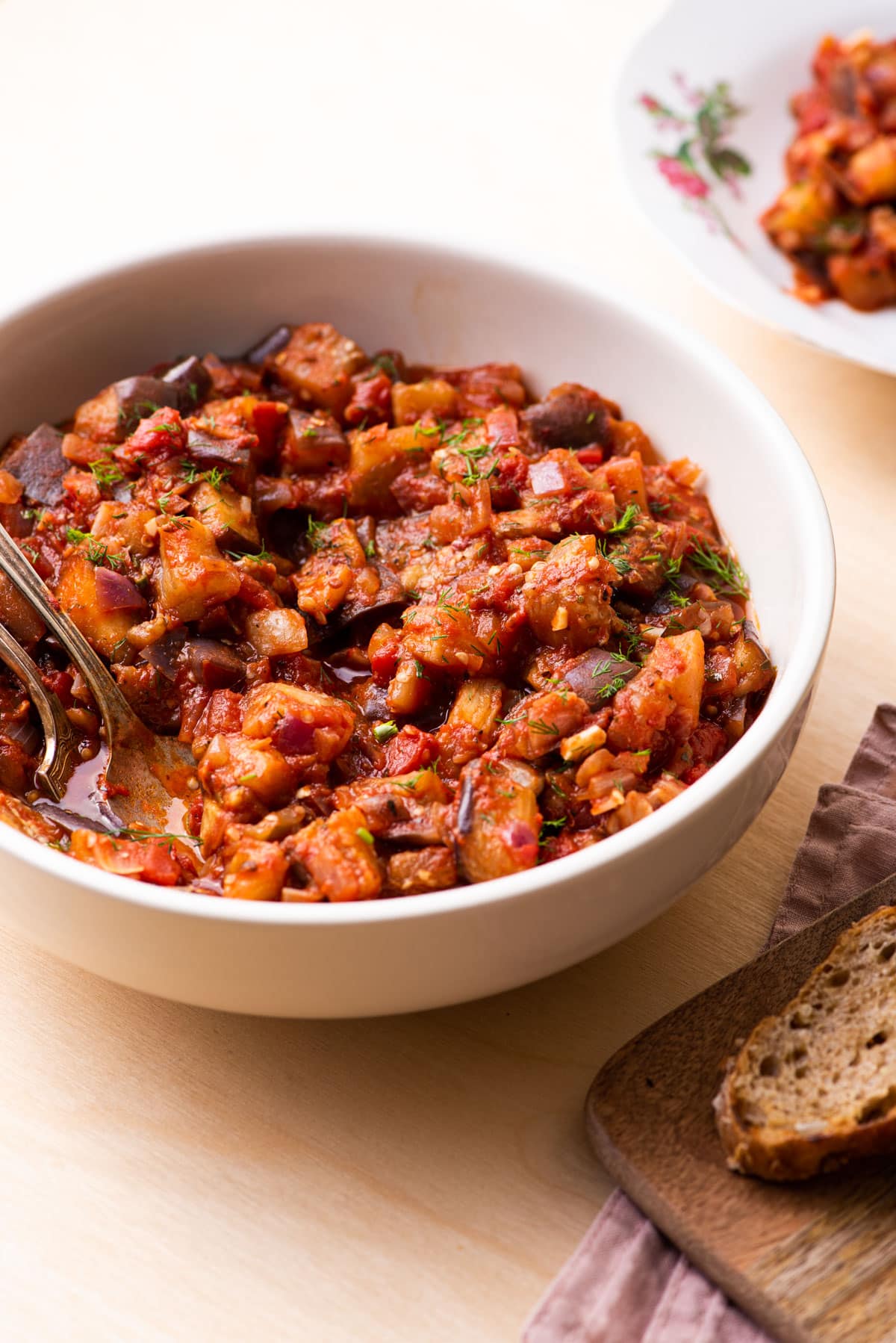 Eggplant and Tomato Stew