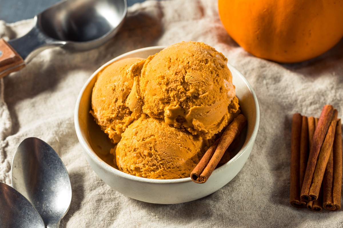 Pumpkin Spice Ice Cream