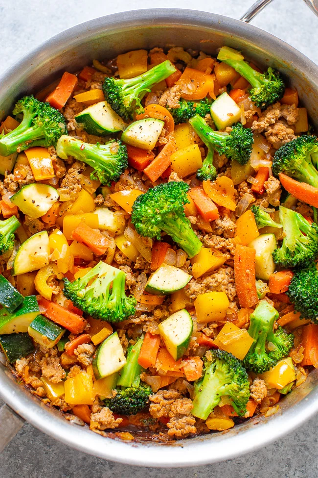 Turkey and Vegetable Stir-Fry