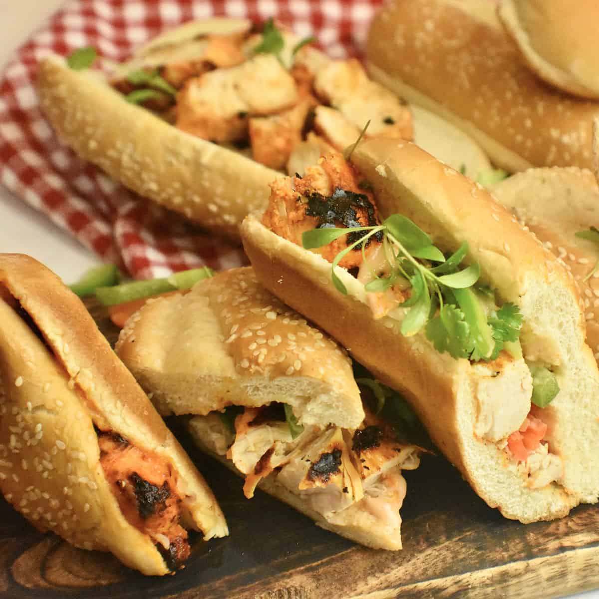 Chicken Tikka Sandwich