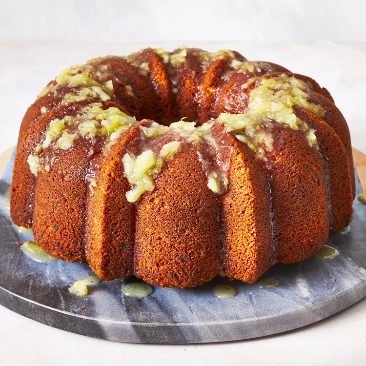 Pineapple Caramel Pound Cake