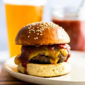 Grilled BBQ Burger