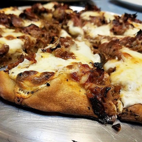 Barbecue Beef Pizza