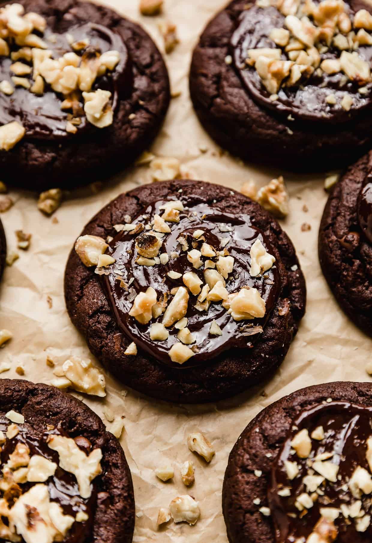 Walnut Brownie Cookies