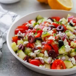 Mediterranean Vegetable Salad