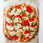 Caprese Goat Cheese Pizza