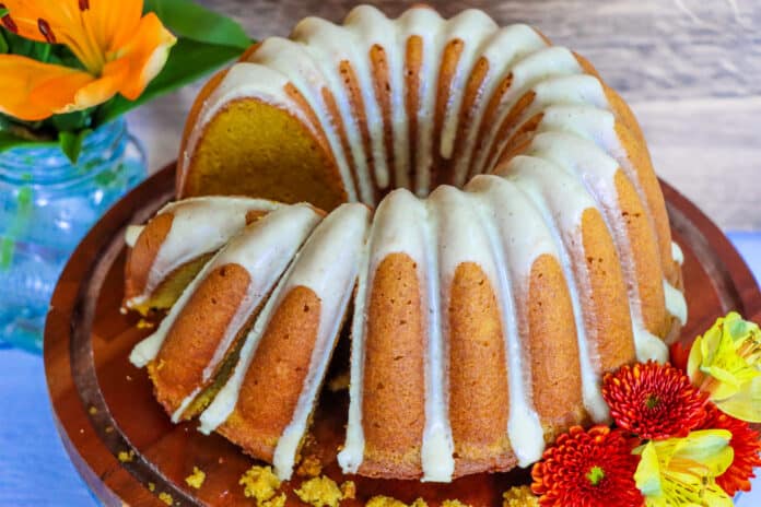 Pumpkin Spice Pound Cake