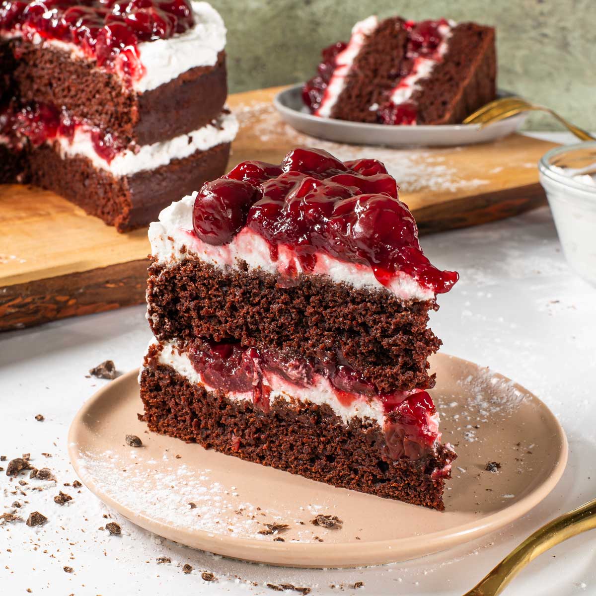 Vegan Black Forest Cake