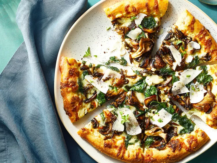 Mushroom Pizza