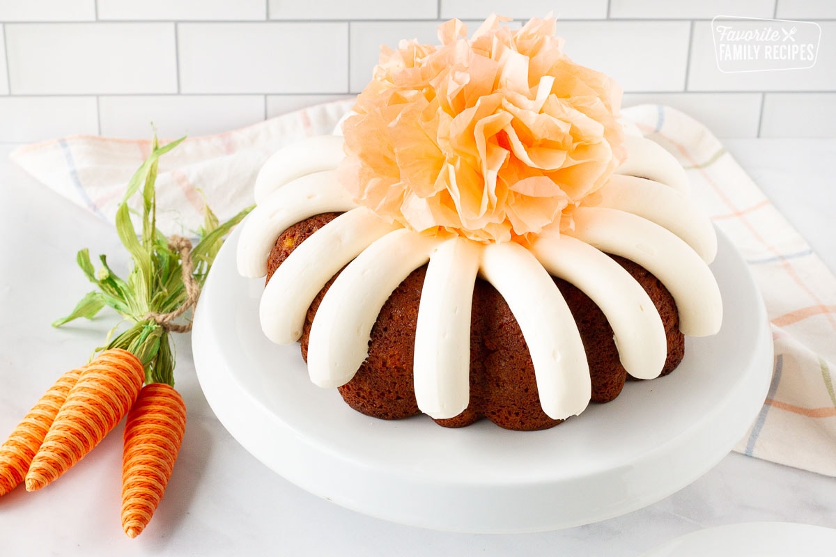 Carrot Bundt Cake