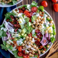 Chickpea Cobb Salad