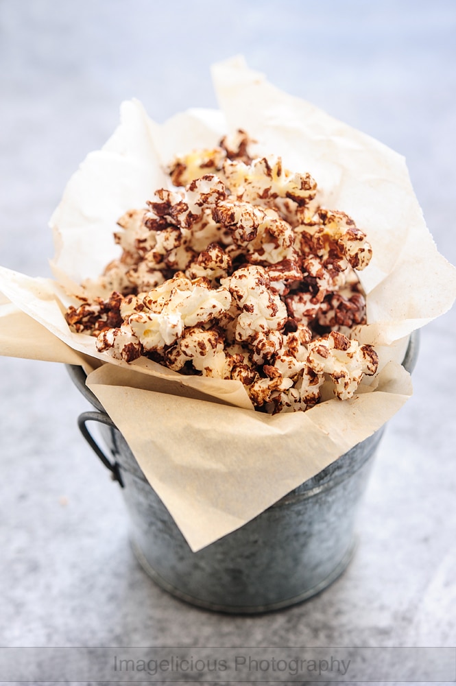 Spicy Chocolate Popcorn