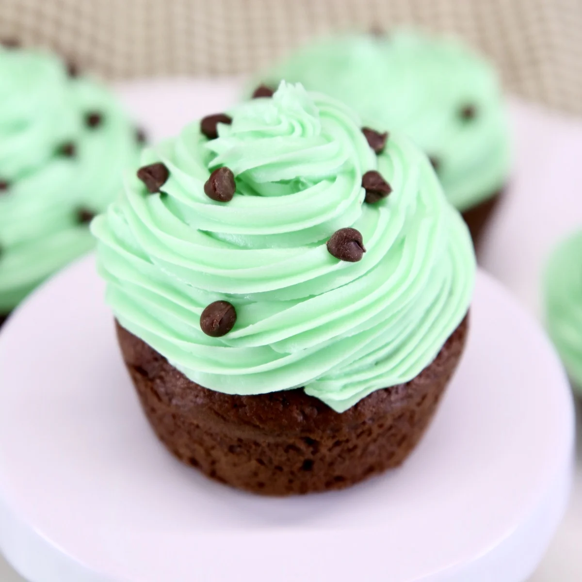 Mint Chocolate Cupcakes