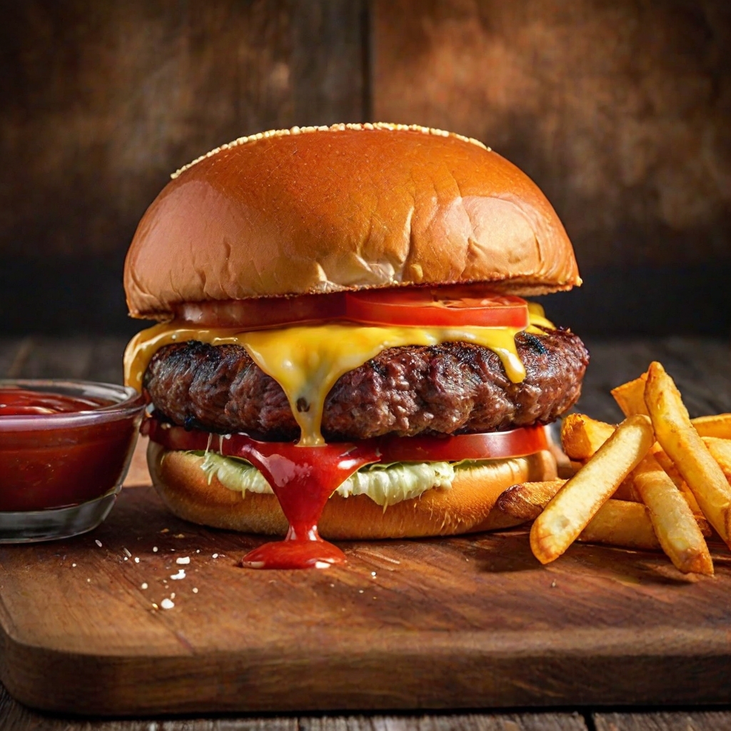 Grilled Bison Burger