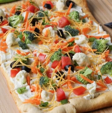 Easy Veggie Pizza