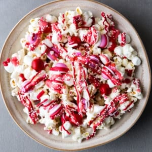 Chocolate Drizzled Popcorn