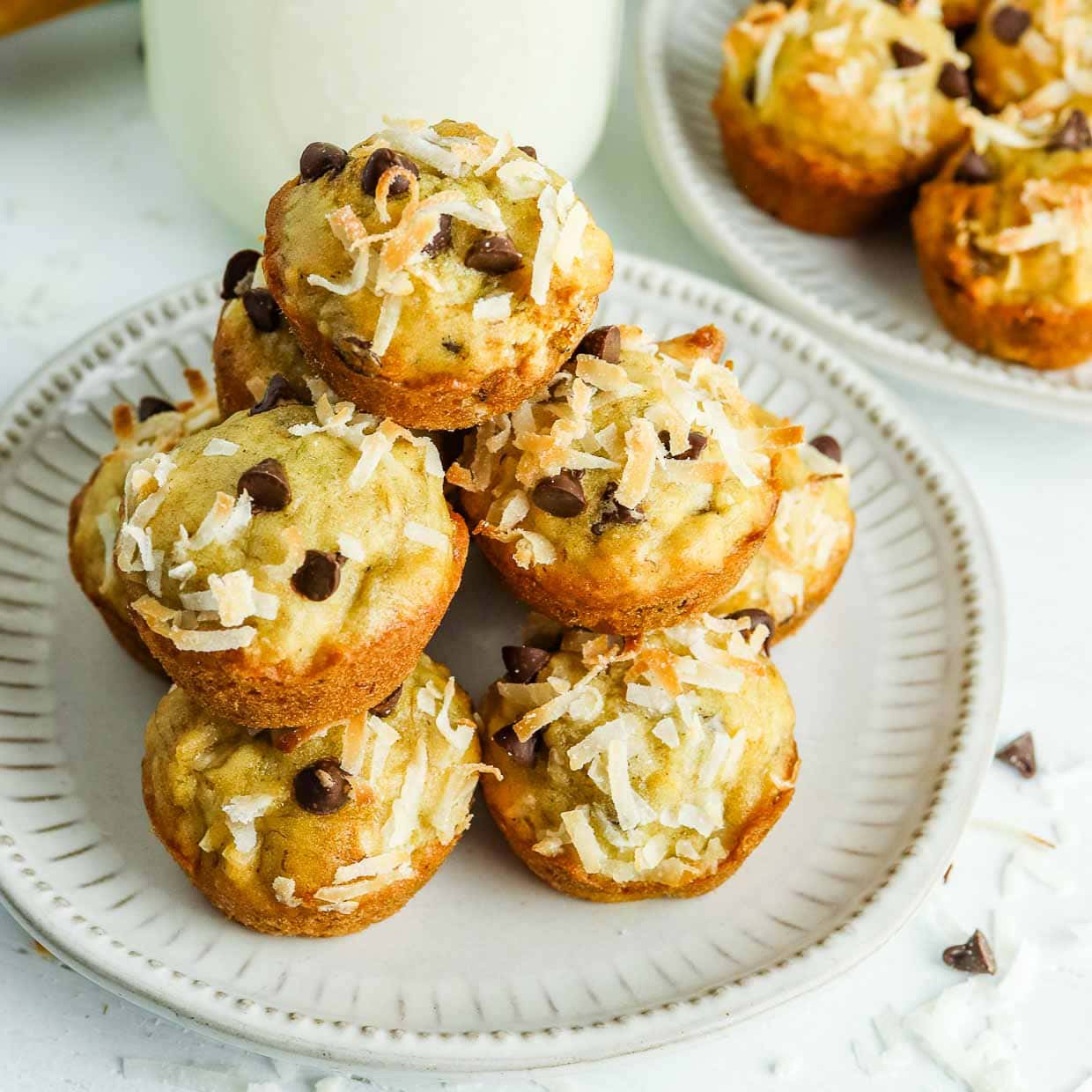Banana Coconut Muffins