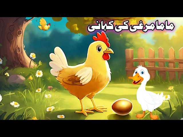ماما مرغی اور بطخ بچہ